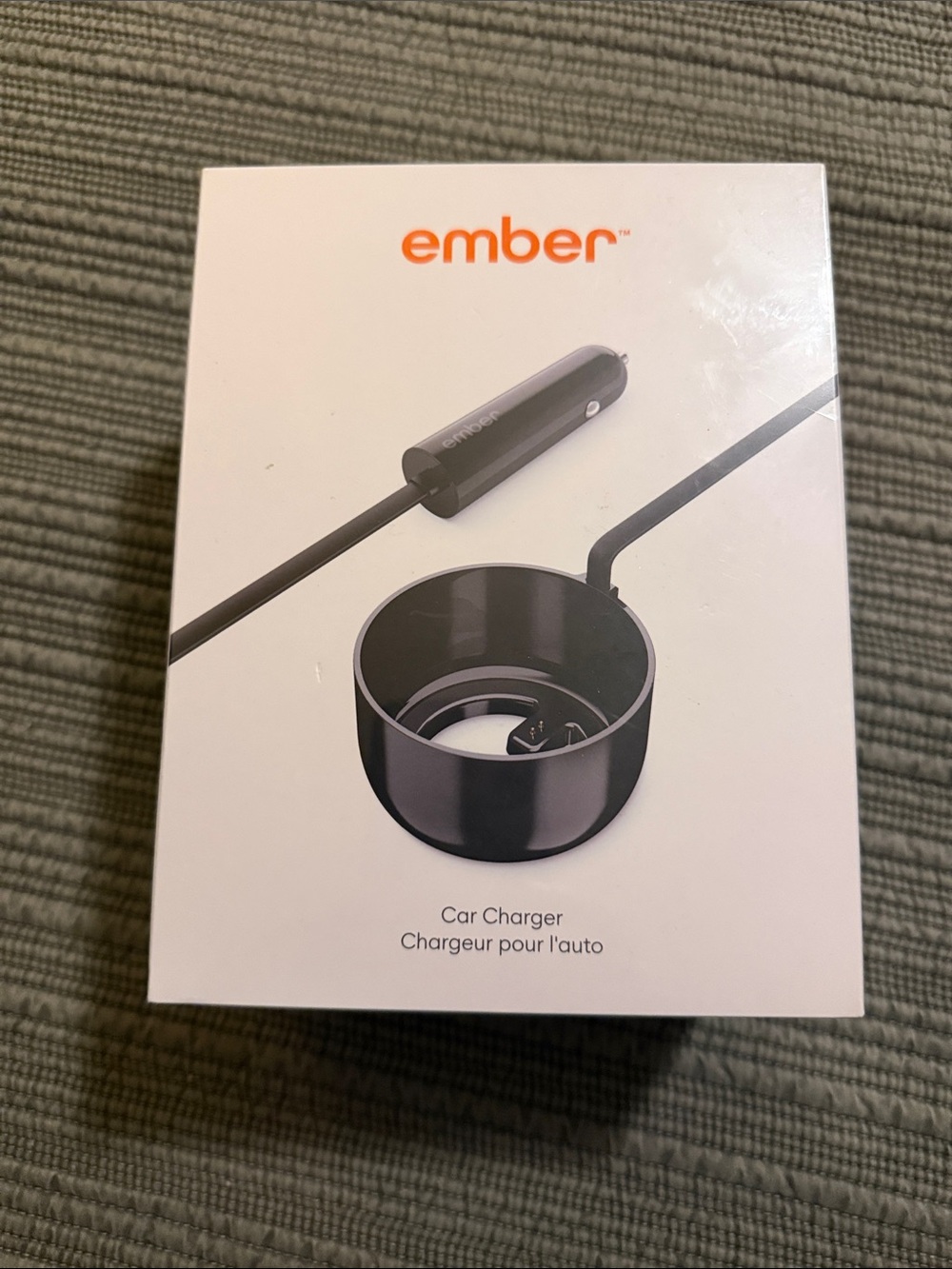 Ember Black Car Charger for Temperature-Controlled Mug